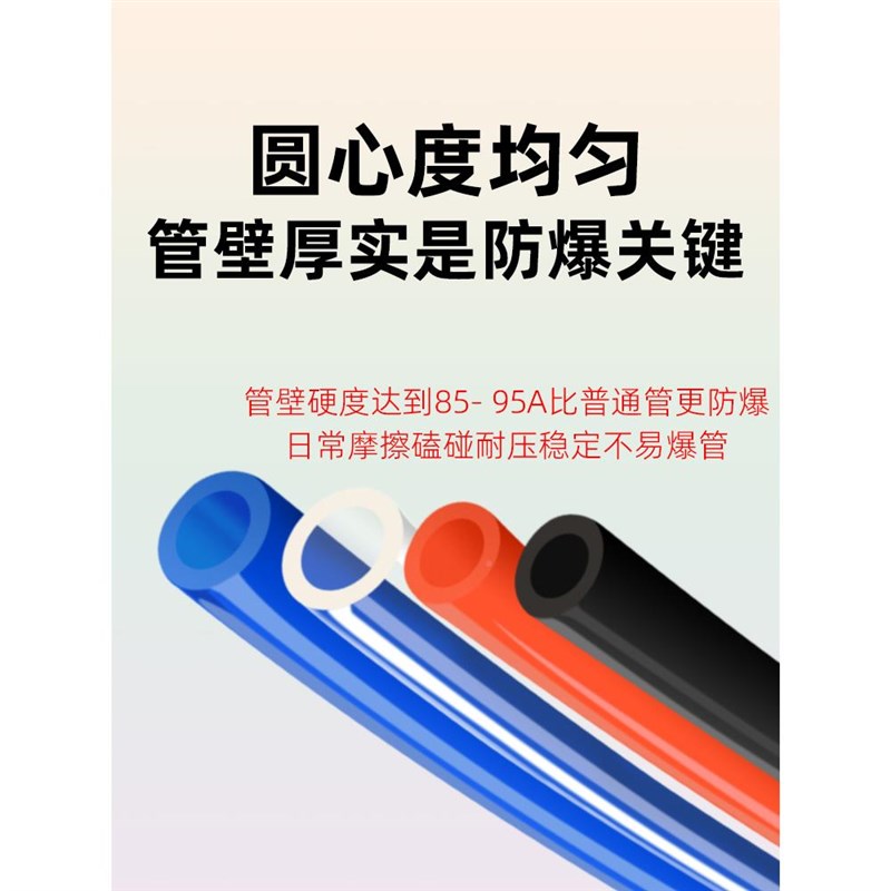 气泵线4*2./65*4/8*5/10*气65/PU空压机12*.8/16*12高压软管风管8 - 图2