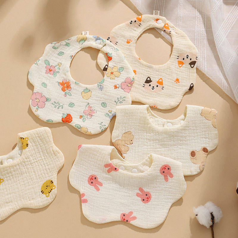 纯棉口水巾防吐奶围嘴婴儿a透气吸水小月龄新生儿童全棉纱布,淘宝优惠券,粉丝福利购,淘宝优惠卷