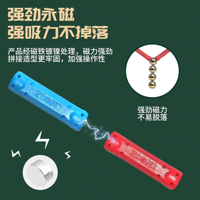 强大脑燃烧吧第九季矩阵潜袭磁力棒益智玩具比赛同款道具男孩 - 图3