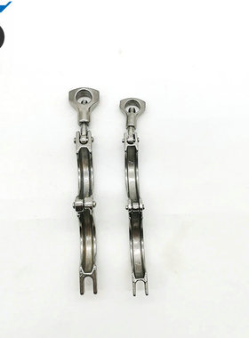 304不锈钢重型快装卡箍卫生级快装接头法兰卡盘卡扣外贸出口品质