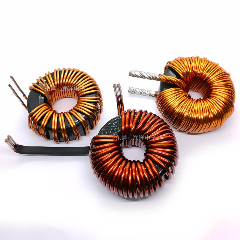 47MM铁硅铝 1/1.5/2/3/4MH 184125充电桩 PFC LC滤波电感 DC-DC - 图0