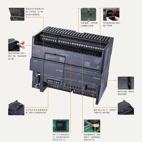 全新原装正品西门子200SMART西门子PLC ST20/SR30/ST40/SR60/SR20-图2