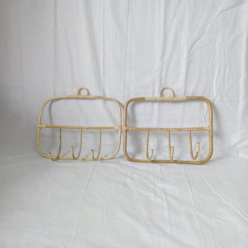 现货手工藤编3钩5钩墙壁装饰挂钩藤编衣架挂钩 衣帽挂勾,淘宝优惠券,粉丝福利购,淘宝优惠卷