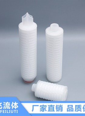 10寸20寸折叠滤芯 PP微孔折叠膜滤芯 酒过滤芯 平压0.22 0.45微米