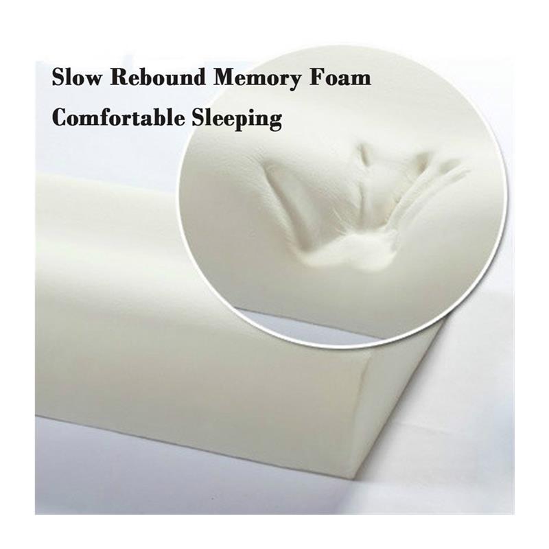 Bamboo Memory Foam Orthopedic Pillow 竹纤维记忆保健护颈枕头 - 图3