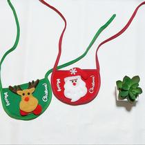 Pooch kitty Santa Claus hat Saliva Scarf Bib ELK TEDDY LEGAL FIGHT BOMEI AUTUMN WINTER CLOTHES PETS