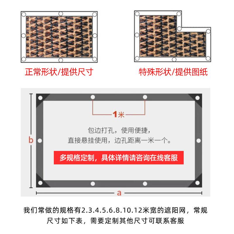 温室花卉户外庭院楼顶阳台防晒网隔热遮阴网出口彩色遮阳网-图2