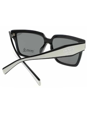 Prada/普拉达太阳镜PRS-24ZF-1AB5S0-C3女款黑色墨镜