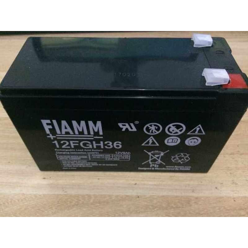 FIAMM非凡蓄电池12FGH36意大利原装进口 12V9Ah通讯铁路应急 - 图0