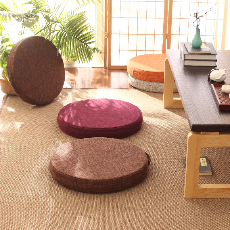 椰棕圆形艾炙蒲团坐炙仪家用坐垫地上打坐垫禅修垫榻榻米静坐禅垫,淘宝优惠券,粉丝福利购,淘宝优惠卷