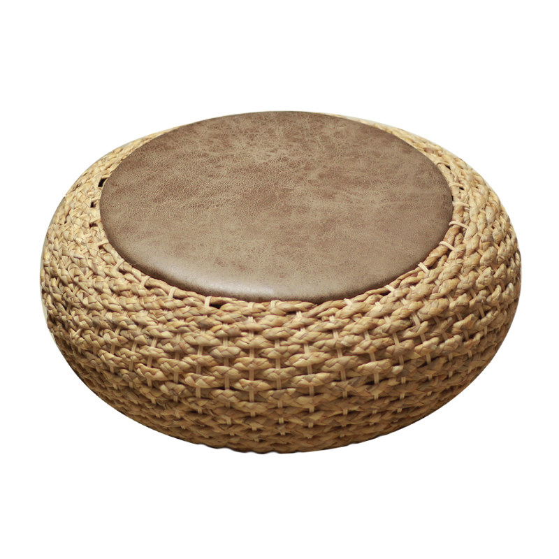 蒲团坐垫草编榻榻米打坐垫阳台地板草墩加厚藤编蒲墩圆形坐墩垫子,淘宝优惠券,粉丝福利购,淘宝优惠卷