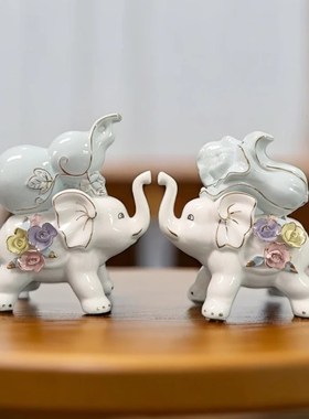 M029大号款吉祥如意客厅装饰办公室书房卧室电视柜博古架中式摆件