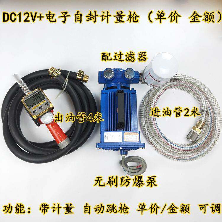 无刷汽油加油机静音汽油泵柴油自吸12V24V220V组合自封计量枪,淘宝优惠券,粉丝福利购,淘宝优惠卷