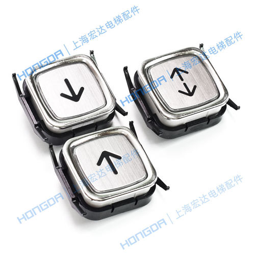 原装全新巨人通力货梯方形按钮AN112G01/DC24V货梯操纵器按钮 - 图1