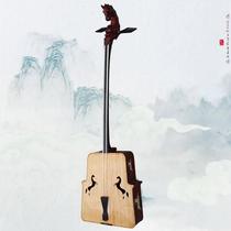 Manufacturer direct red wood bed-carving horse head violin instrument Inner Mongolia digging board professional playing double head mattuci instrument set