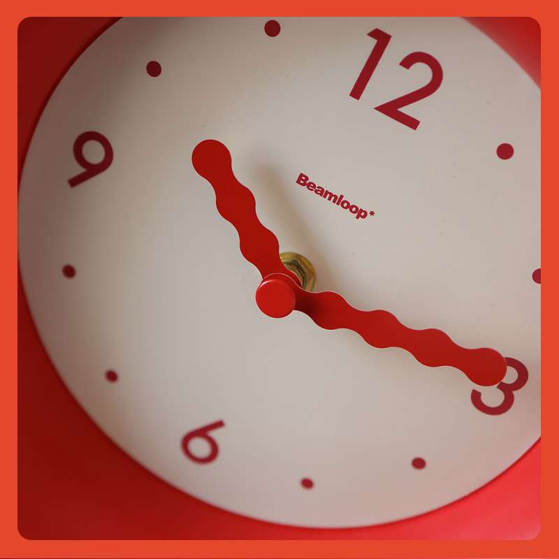 ?啵乔botro静音钟表挂钟客厅2023新款简约现代家用桌面时钟挂墙 - 图2