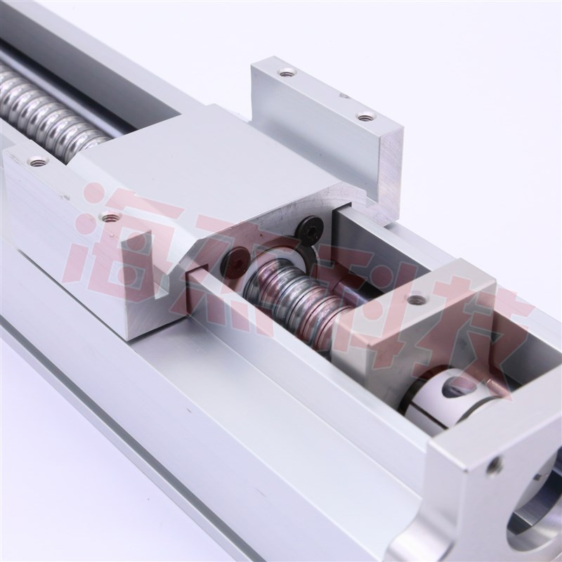 滑台模组套装密封精密滚珠丝杠直线导轨57步进电机电动数控工作台 - 图0