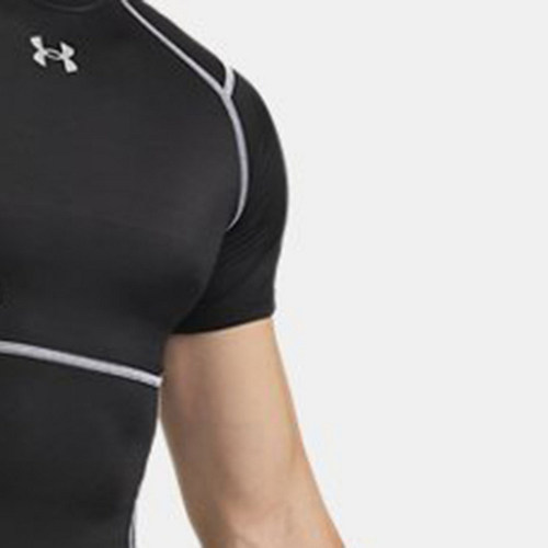 安德玛（UNDERARMOUR）|（新款）2026S/S男紧身短袖 6015382-009 - 图3