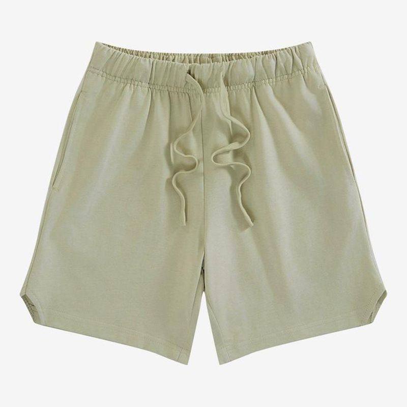 275g纯棉国潮短裤春夏季女儿童五分裤运动沙滩宽松纯色基础款,淘宝优惠券,粉丝福利购,淘宝优惠卷