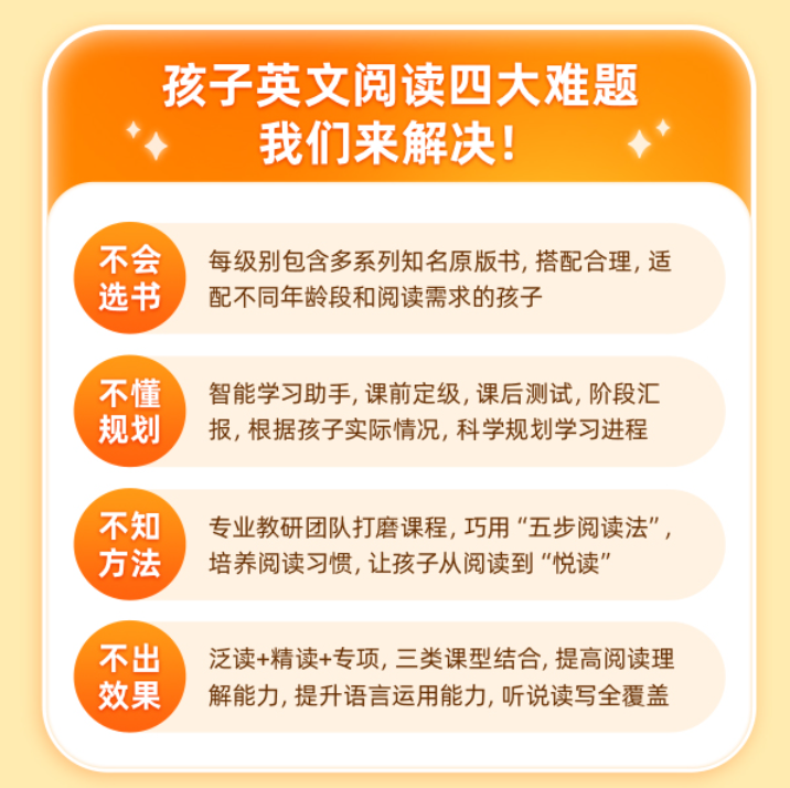 【伴鱼阅读营】家长课堂—家庭阅读营主线营系统课+配套英文书籍 - 图0