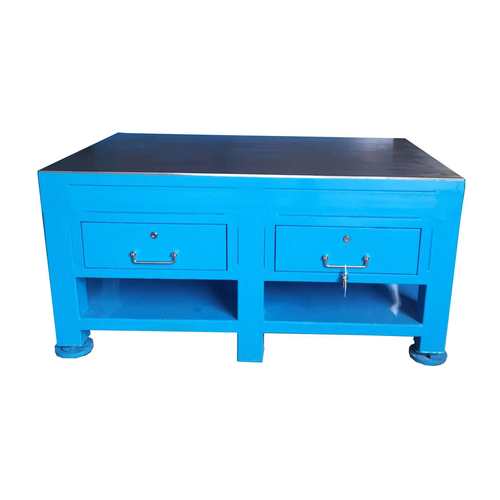 博毅弘重型18mm飞模钢板工作台 修理模具工作桌 A3钳工操作装配台 - 图3