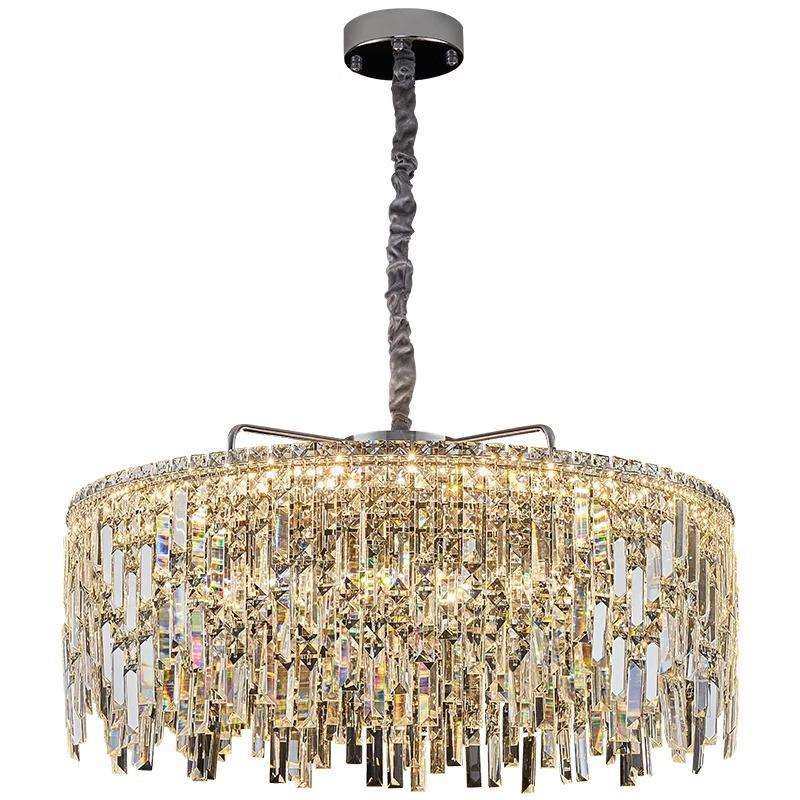 悦已新款网红高级感客厅吊灯欧式主卧室灯圆形餐厅灯轻奢水晶灯具,淘宝优惠券,粉丝福利购,淘宝优惠卷