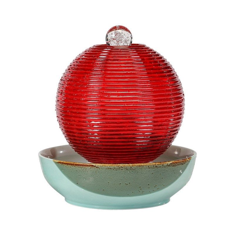 转运球风水d球树脂流水摆件客厅玄关办公室桌面招财装饰品开业,淘宝优惠券,粉丝福利购,淘宝优惠卷