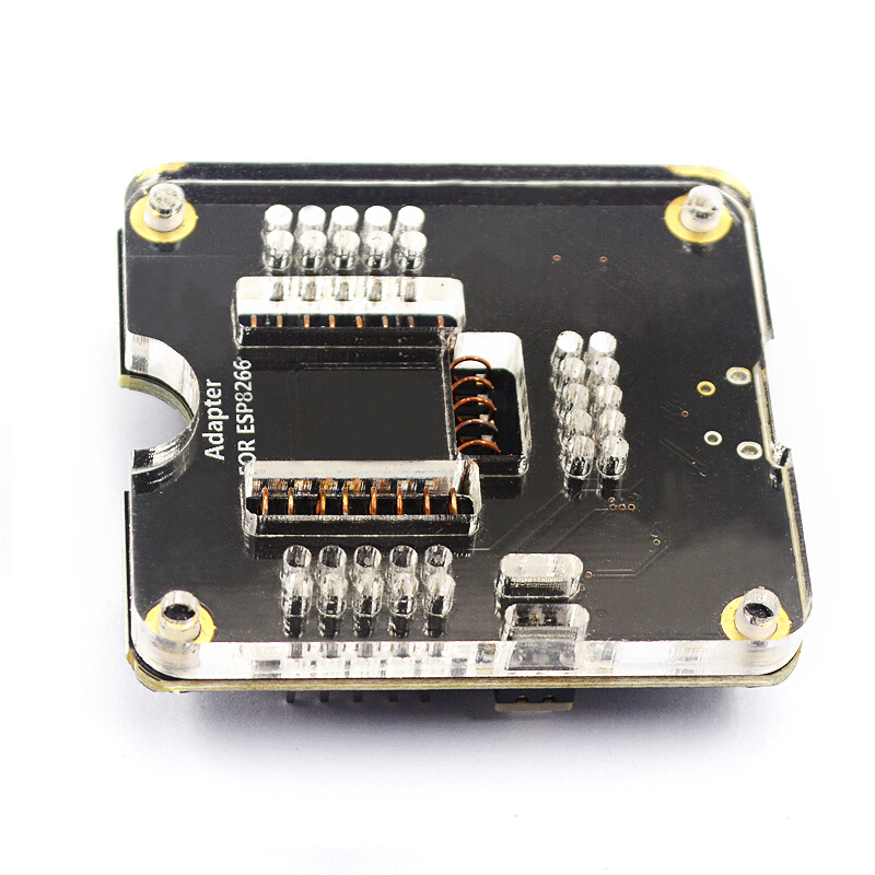 ESP8266/ESP32烧录座烧录器 一键下载 支持 ESP12S ESP07S等模组 - 图2