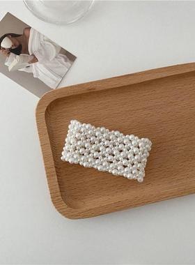 韩国ins小众设计时尚弹力宽版手炼女气质优雅冷淡风网红个性手饰