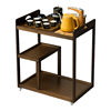 Mobile tea table tea table household tea cabinet simple small tea cart tea tray Kung Fu tea set tea rack