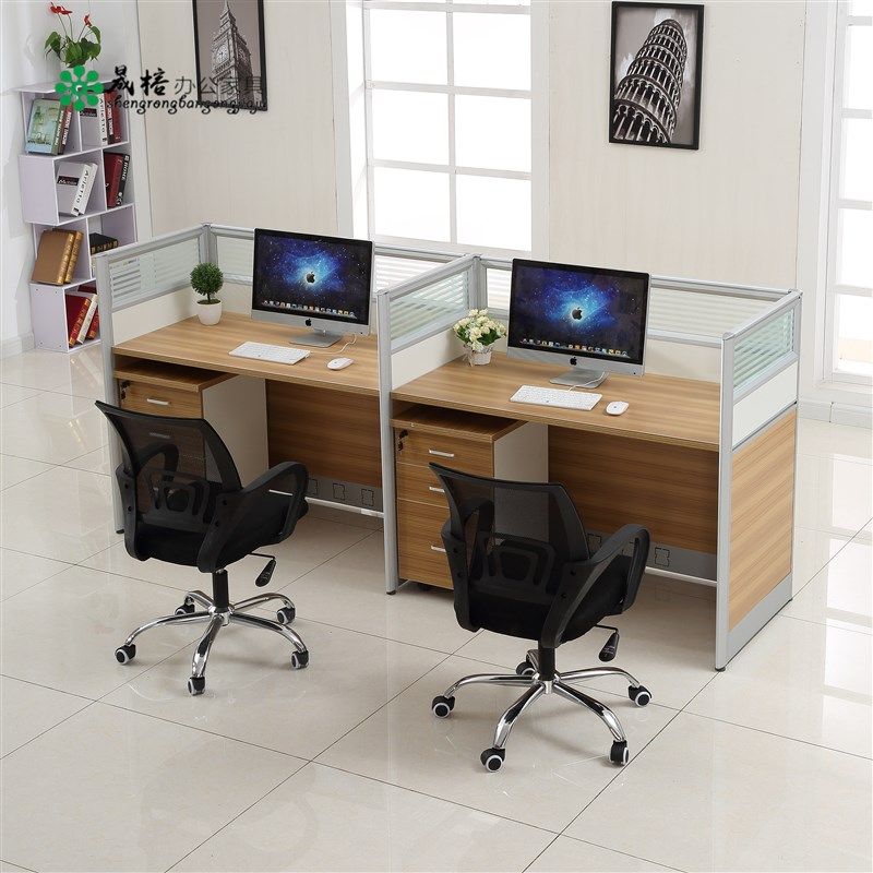 职员桌工位屏风转角办公桌 单人 经济型4人位 简约现代创意屏风,淘宝优惠券,粉丝福利购,淘宝优惠卷