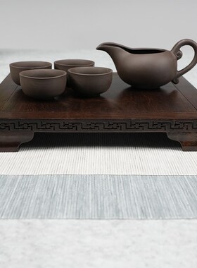 实木长方底座黑檀木雕摆件工艺品鱼缸花盆佛像奇石正方形托架定制