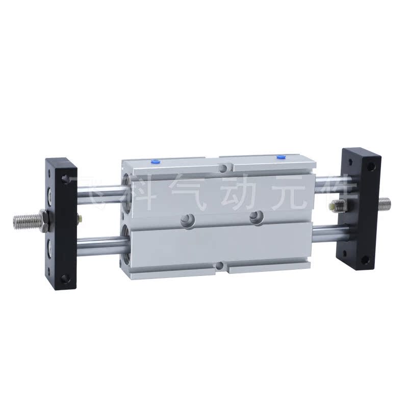 气立可滑台气缸STU20X25*50*75*100*125*150*175*200*250-SD2-A2 - 图0