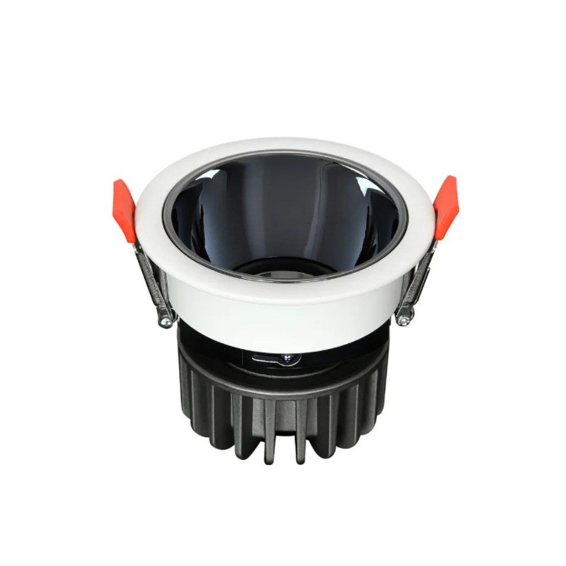 Small hill spotlight embedded cob anti-glare wall washing household no main light narrow frame led ceiling downlight lighting