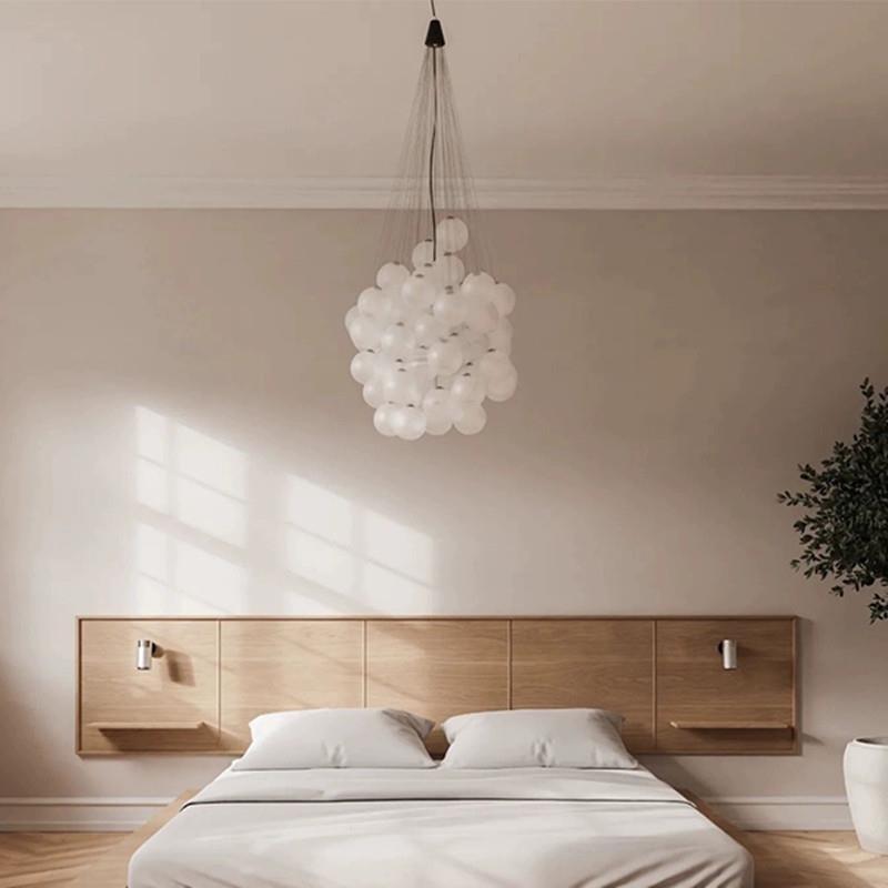 意大利吊灯别墅复式楼梯间客厅餐厅个性创意设计师样板房气球吊灯 - 图2