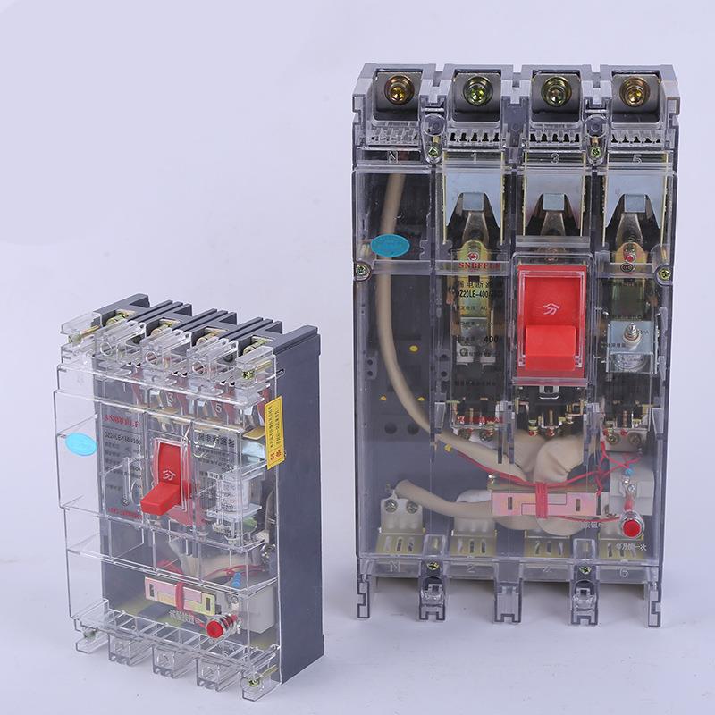 DZ20LE漏电保护开关 透明漏电断路器 低压电器 透明壳 - 图0