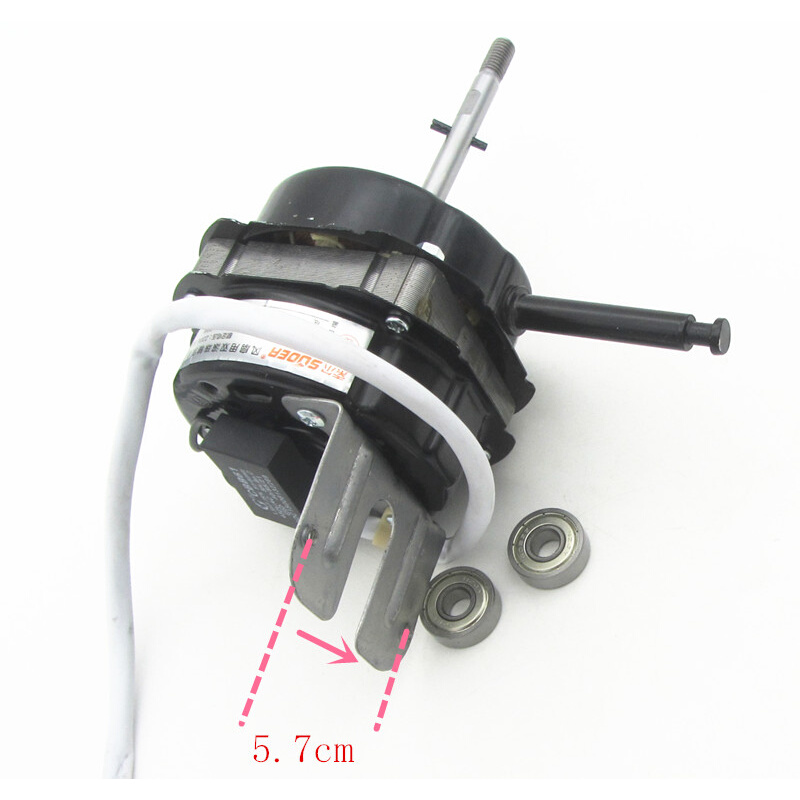 。电风扇电机马达纯铜壁扇遥控风扇摇头扇通用60W电机220V机头配 - 图3