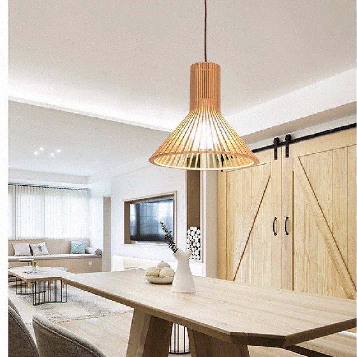 日式吊灯火锅店实木艺餐厅灯创意北欧原木鸟笼吊灯韩式料理吧台灯,淘宝优惠券,粉丝福利购,淘宝优惠卷