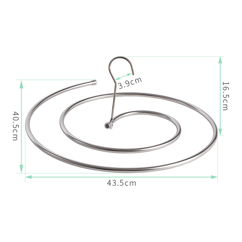 晒被神子器螺旋式晒衣架圆形旋转不锈钢阳台凉床单被罩被d子晾衣 - 图0