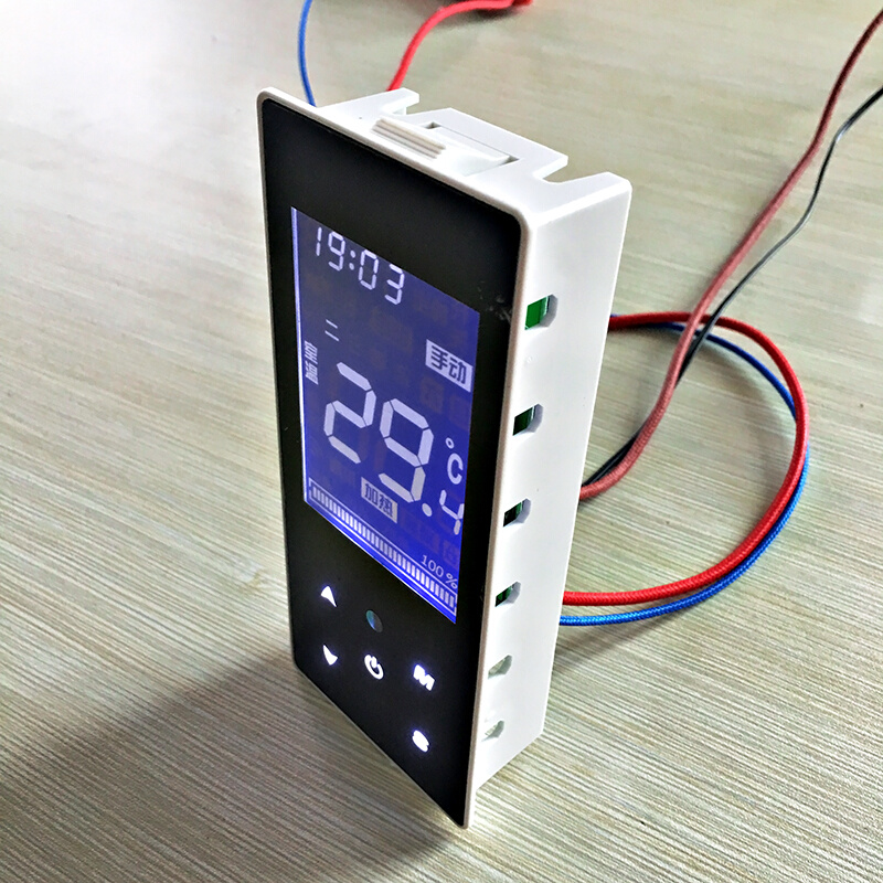 新款碳晶暖气片温控器 嵌入式电暖器专用控制器 智能数显地暖墙暖 - 图0