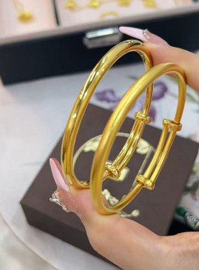 金店同款经典时尚简约手镯