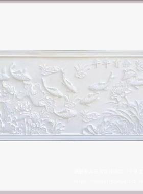 古典镂空砖雕仿古砖雕窗花中式庭院影壁围墙古建浮雕水泥花窗室外