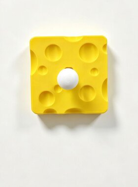 趣味3d打印奶酪86开关面板贴家用摇杆控制器创意装饰墙贴