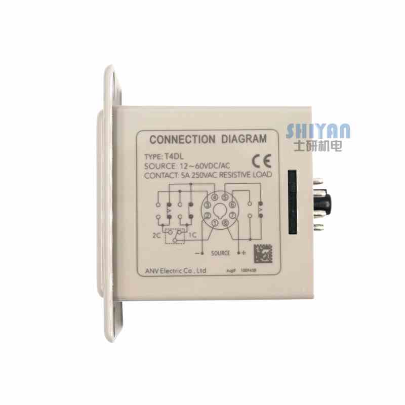 士研ANV 多功能数位式计时器 T4DL 12-60VDC/AC 100-240VAC - 图1