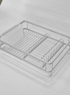 太空铝制品、铝碗碟架、双层金色碗碟架、金属碗碟架、碗碟沥水架