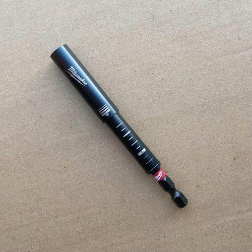 米沃奇三合一安装套筒强磁可伸缩扶钉接杆电钻套装按压不打歪工具 - 图0