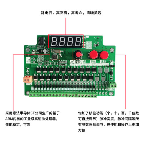 脉冲控制仪器在离线可编程袋式除尘清灰电磁脉冲阀1-72路24v220v - 图3