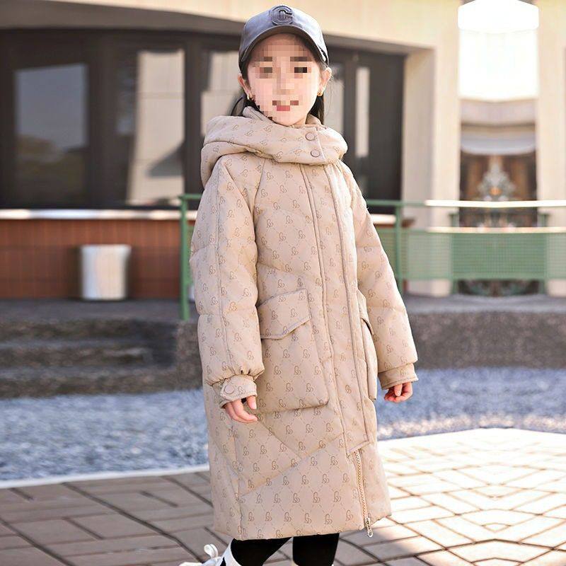 女童羽绒服长款过膝加厚冬装新款儿童装中长款冬季白鸭绒外套,淘宝优惠券,粉丝福利购,淘宝优惠卷