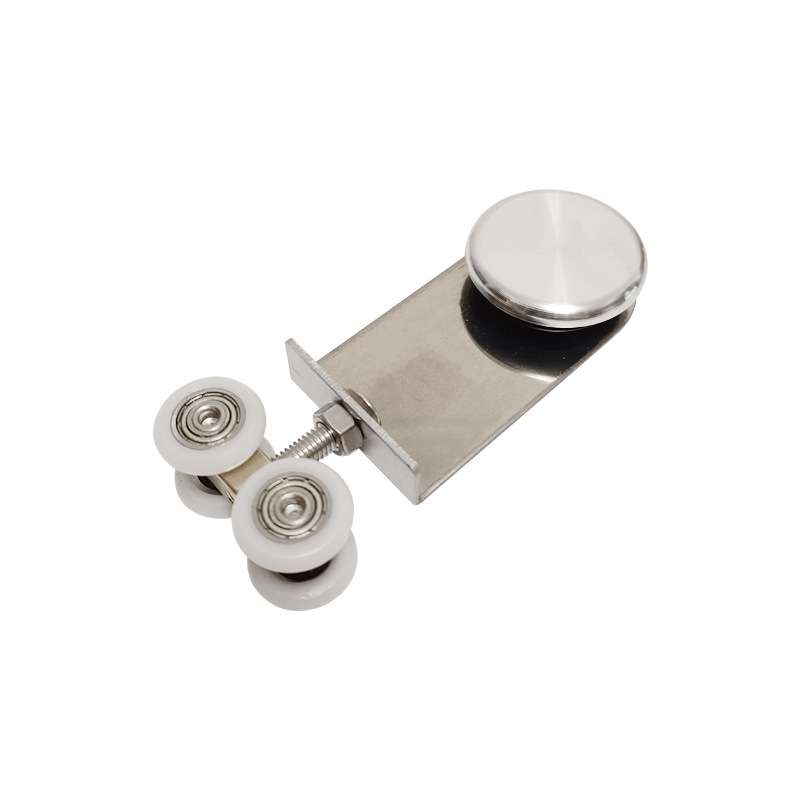 老式淋浴房玻璃移门吊滑轮五金配件老款浴室轨道吊轮推拉移门滑轮 - 图2