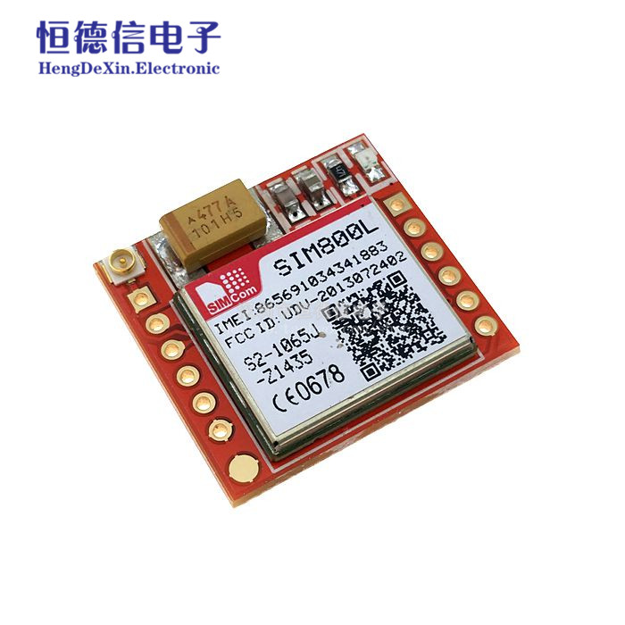SIM800L GPRS 转接板 GSM 模块 microSIM卡 小体积 Core board - 图0